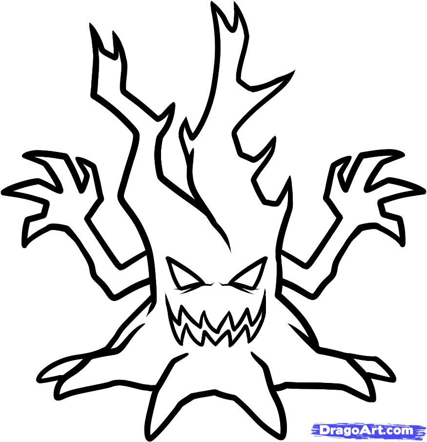 875x905 Halloween Haunted House Clip Art