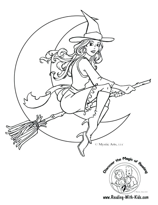 668x864 Coloring Pages Of Witches Large Size Of Coloring Pages Witches Hat