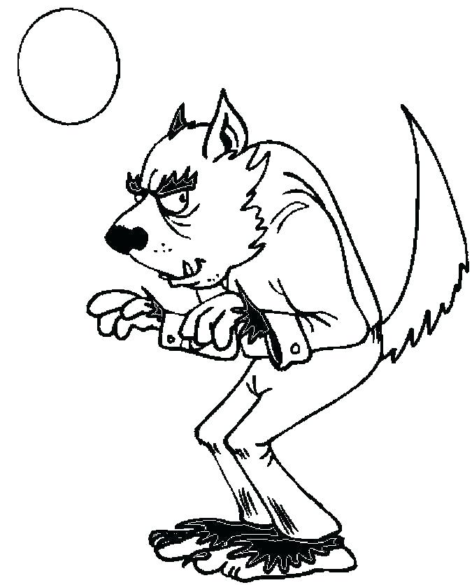 675x837 Werewolf Coloring Pages Werewolf Coloring Pages 7 Sonic Werehog
