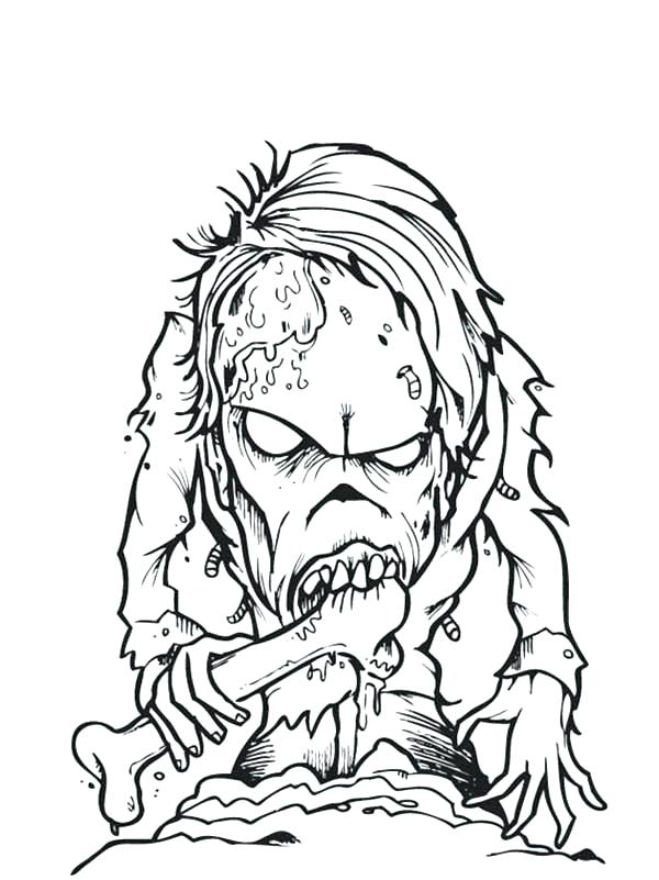600x801 Zombie Coloring Pages Download Zombie Coloring Page Kids Plants Vs