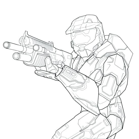 550x550 Halo Coloring Page Halo Coloring Pages Halo Coloring Page Halo