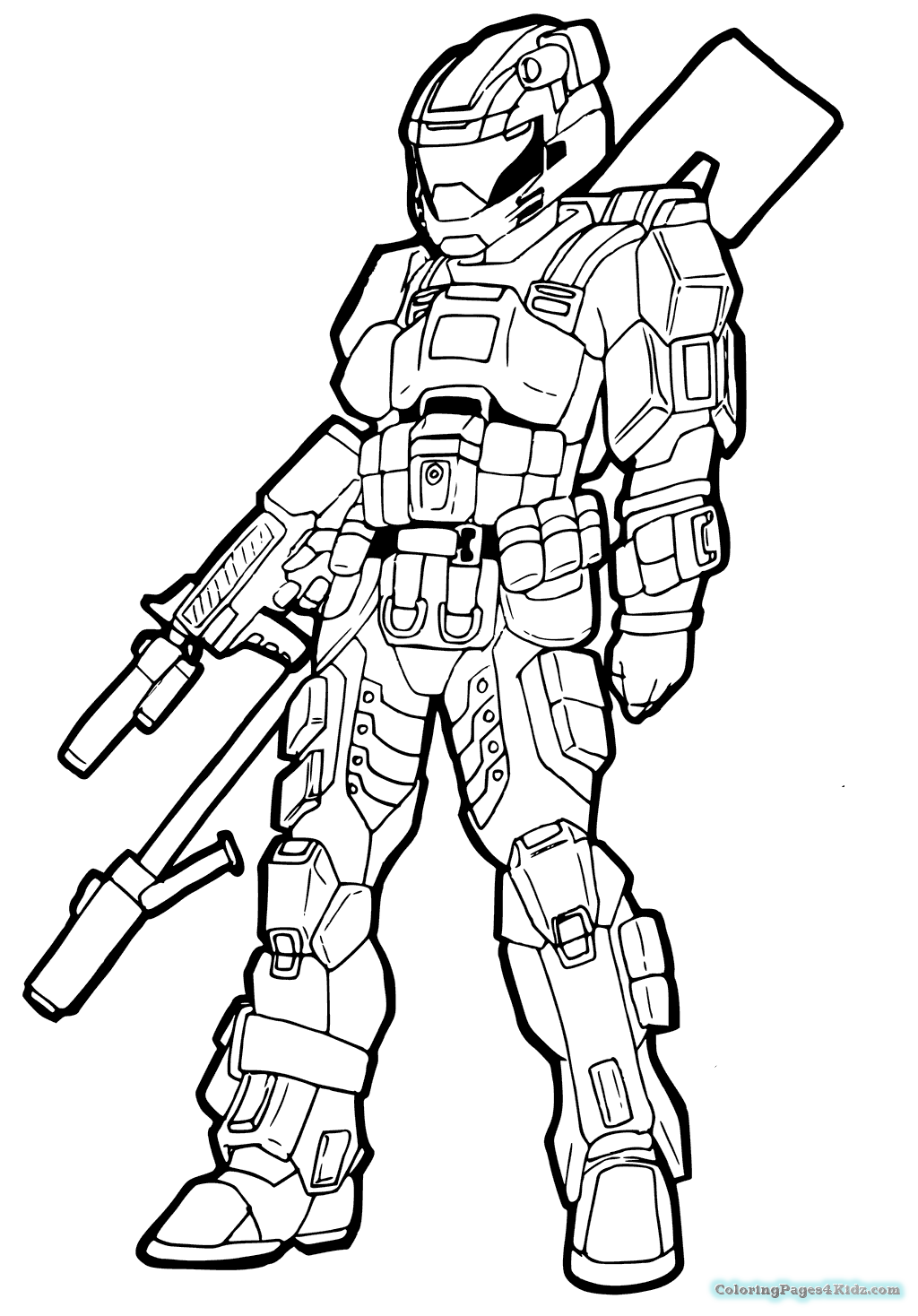 1024x1468 Halo 4 Coloring Pages Coloring Pages For Kids