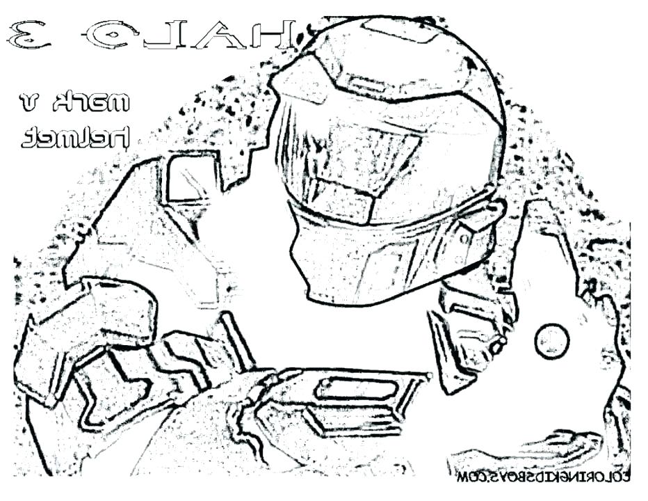 932x720 Halo Master Chief Coloring Pages Halo 5 Coloring Pictures