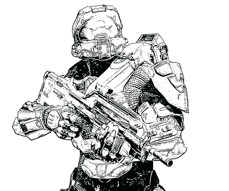 800x667 Halo Coloring Pages