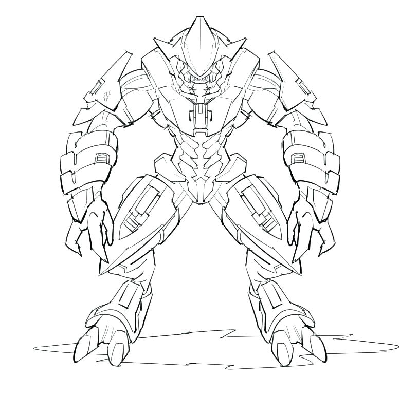813x771 Halo Coloring Page O Reach Coloring Book O Coloring Pages To Print