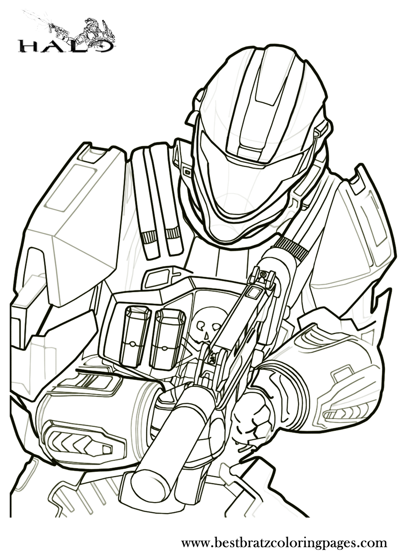 800x1120 Halo Coloring Pages For Kids Bratz Coloring Pages Coloring