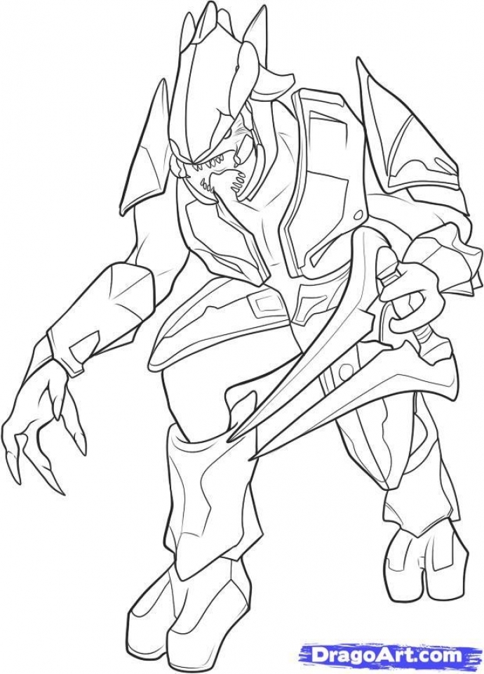 690x960 Get This Halo Coloring Pages To Print 54518 !
