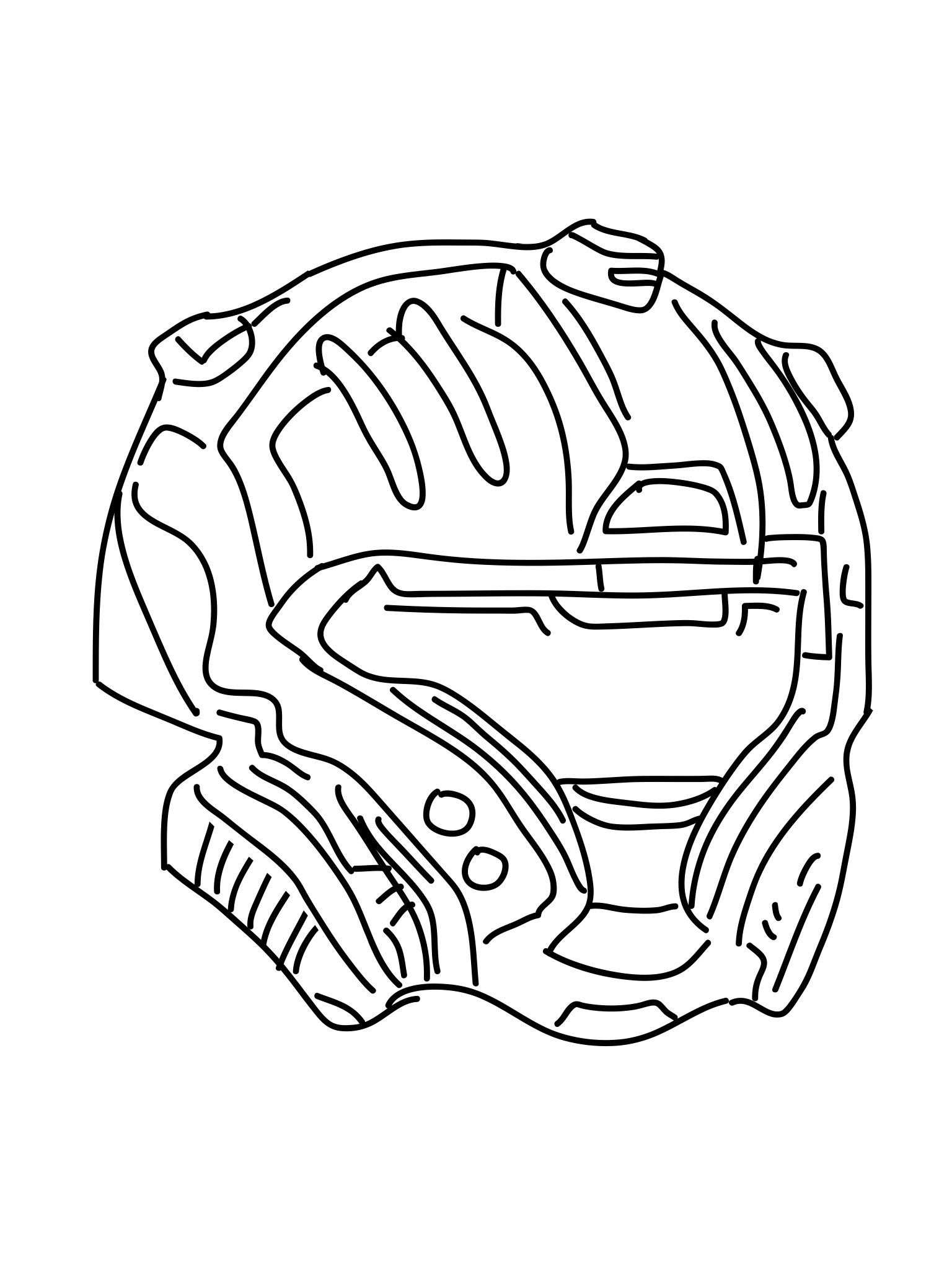 1536x2048 Awesome Collection Of Motorcycle Helmet Coloring Pages For Epic