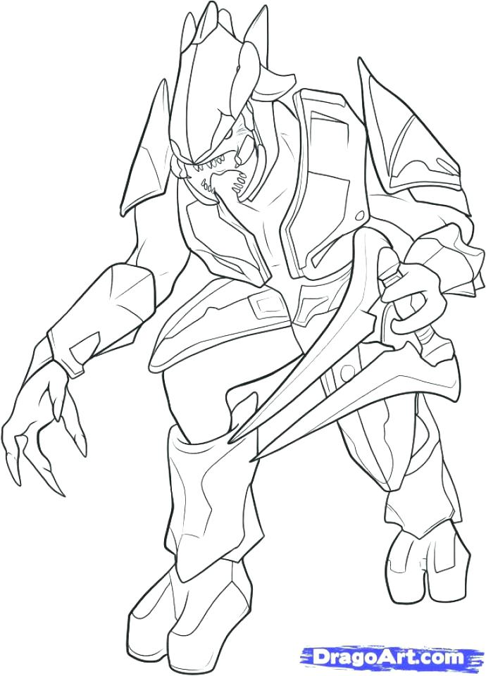690x960 Halo Master Chief Coloring Pages Halo Printable Coloring Pages