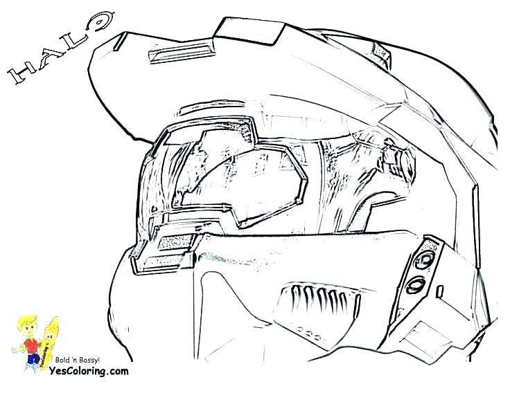 736x568 Halo Master Chief Coloring Pages Deepart