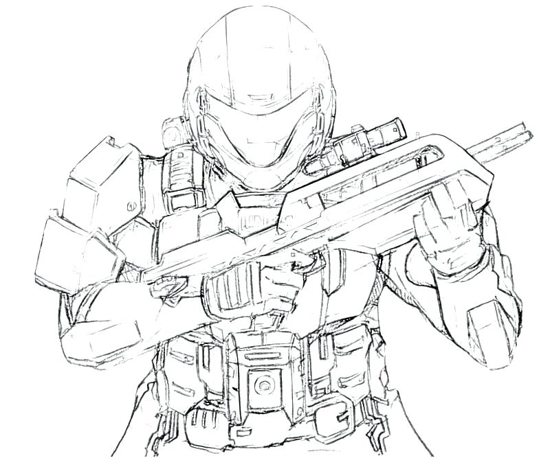 800x667 Halo Video Game Coloring Pages