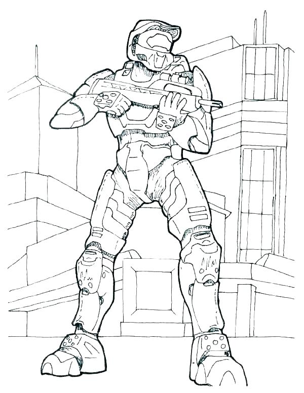 600x776 Spartan Coloring Pages Halo Reach Coloring Pages Spartan Coloring
