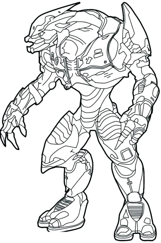 550x826 Spartan Coloring Pages Halo Master Chief Coloring Pages 300