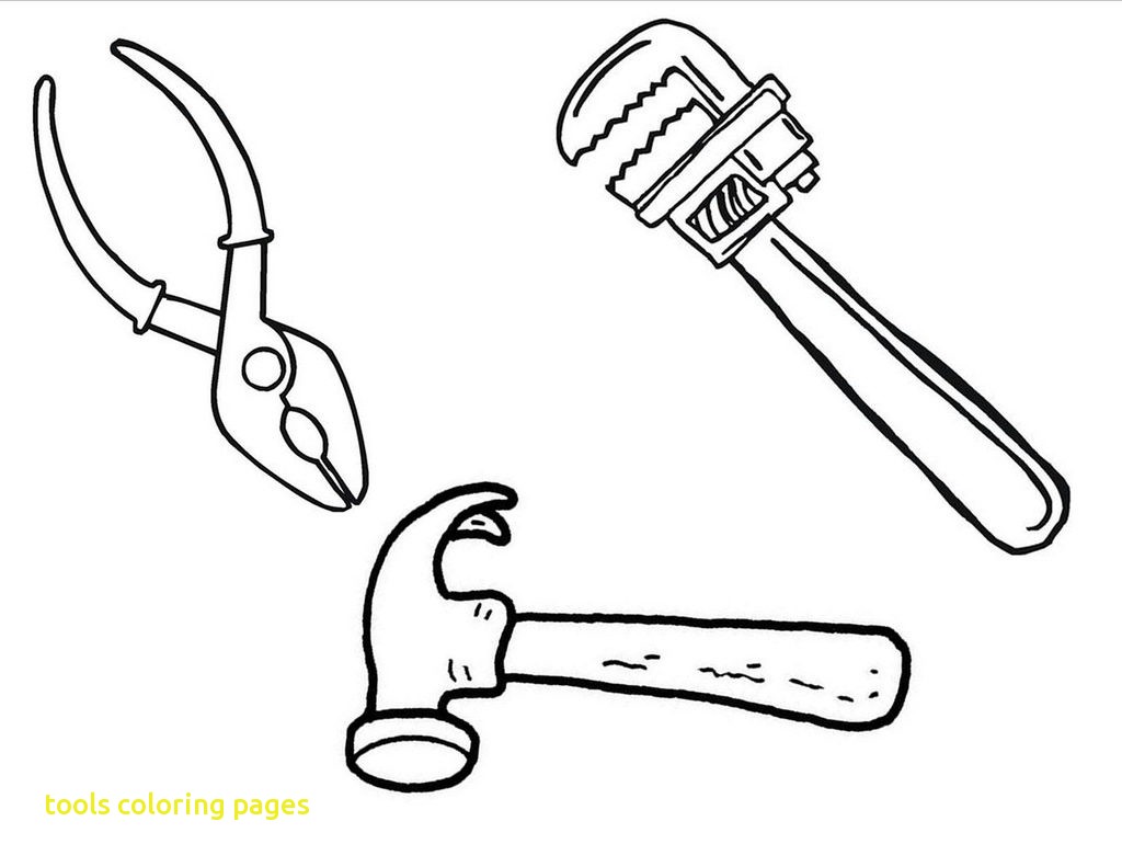 1024x791 Opportunities Coloring Pages Of Tools With Hammer And Saw Page