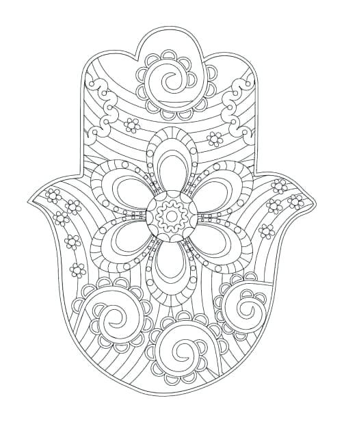 503x617 Hamsa Coloring Pages Hamsa Colouring Pages Blocktradex.club