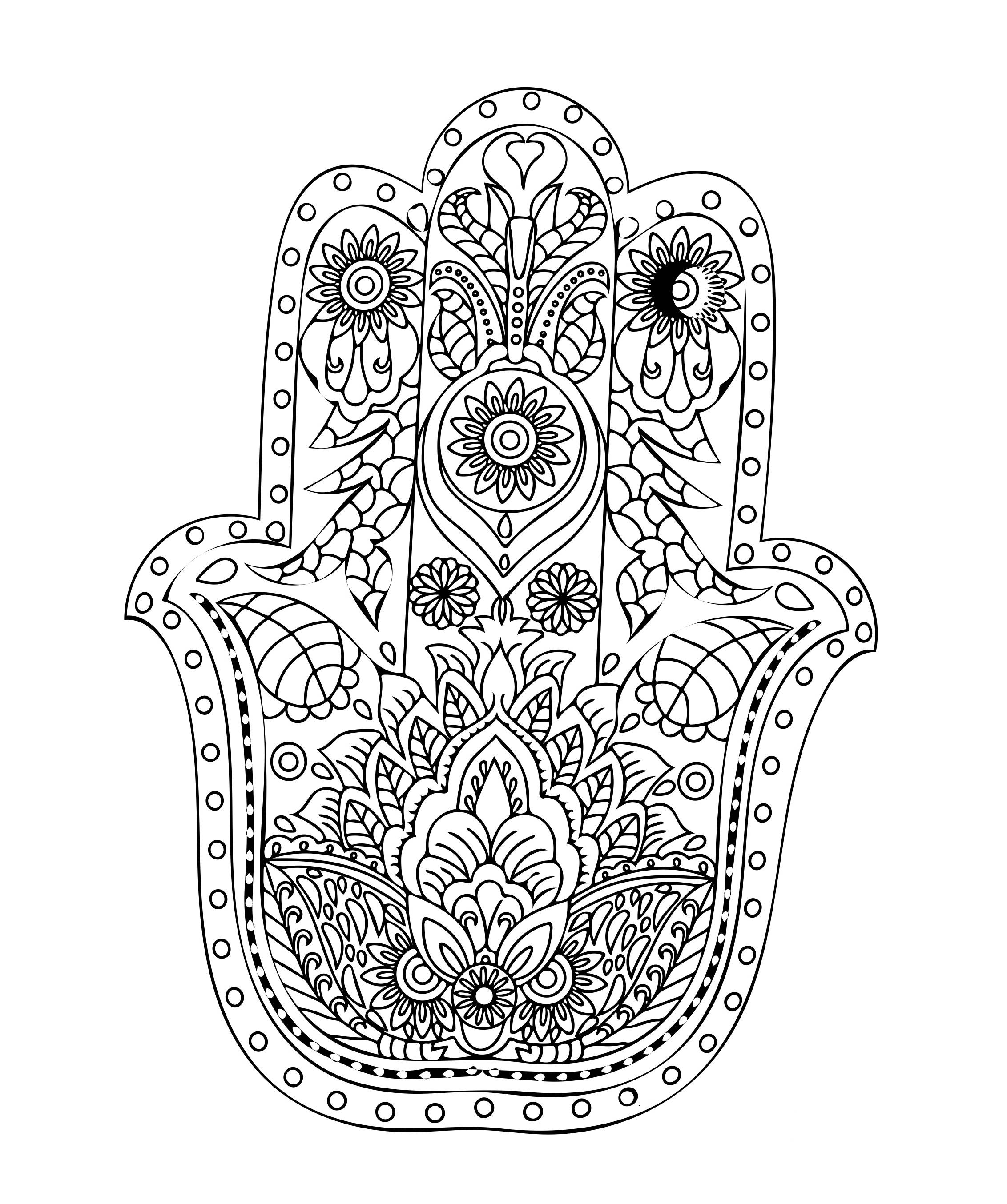 2264x2708 Hamsa Hand, Home Decor, Wall Art, Mindfulness, Adultskids