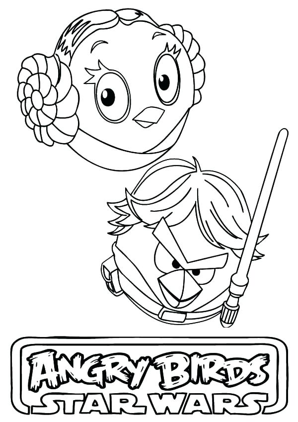 600x849 Han Solo And Princess Leia Coloring Pages Printable Best