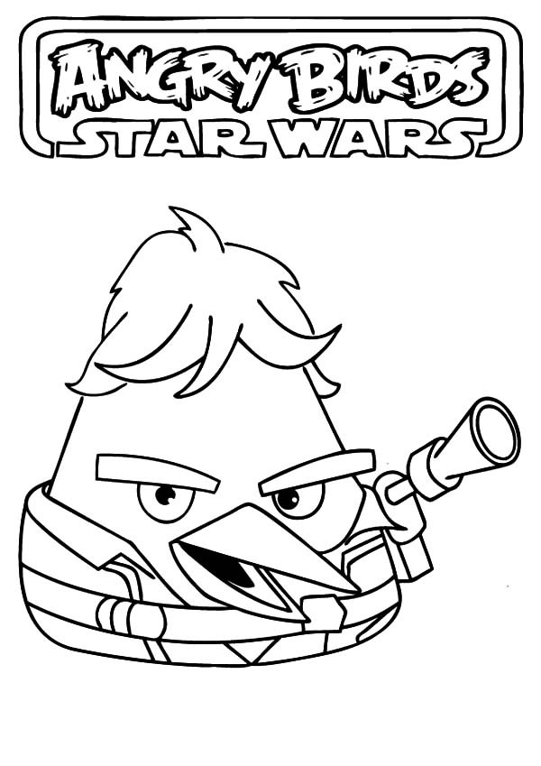 600x849 Angry Bird Star Wars Han Solo Coloring Pages Bulk Color