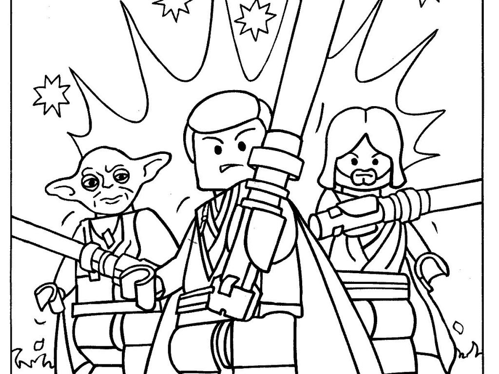 1024x768 Marvelous Ideas Coloring Page Star Wars Lego Han Solo And Luke