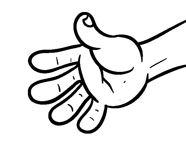600x470 Hand Coloring Page Printable Coloring Pages