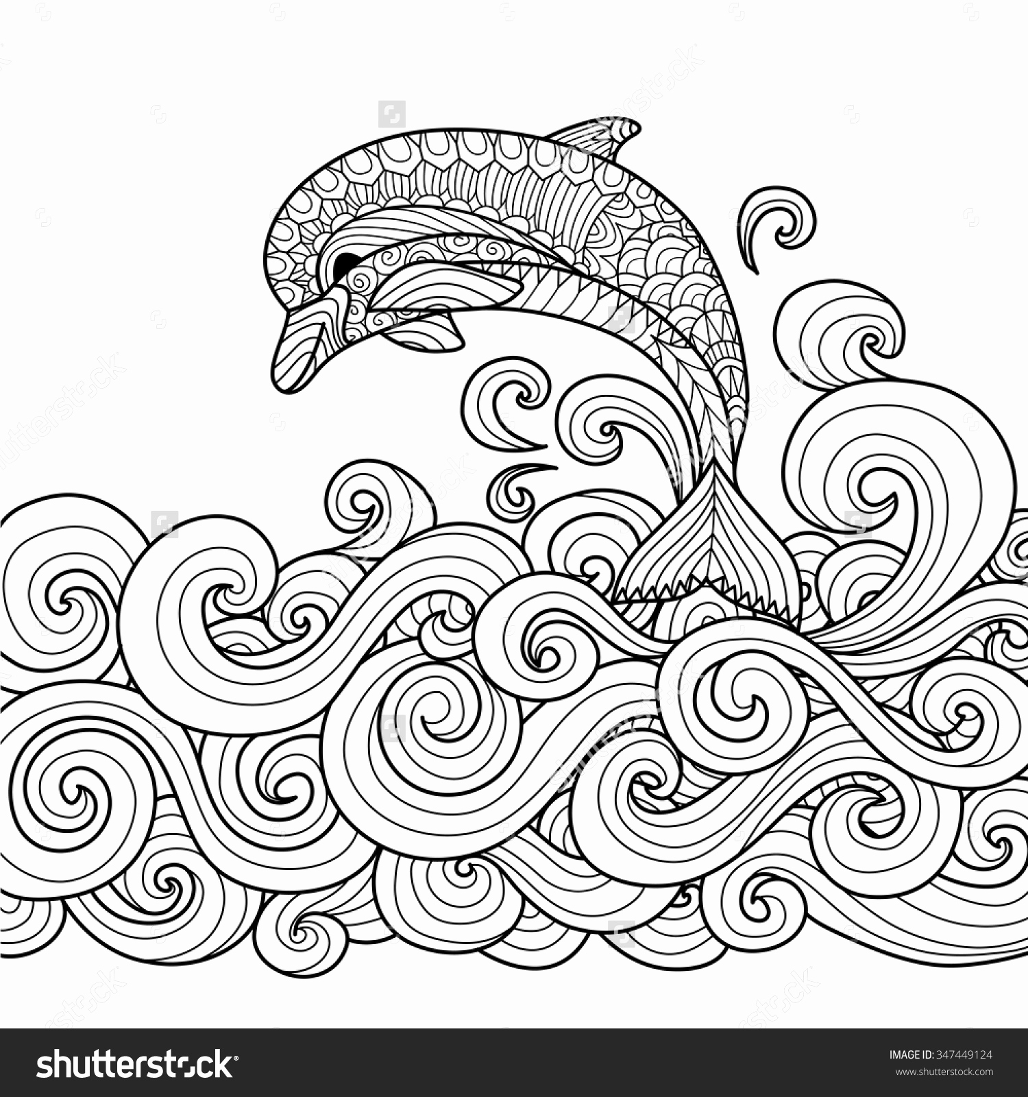 Hand Drawn Coloring Pages
