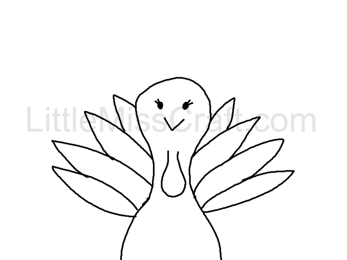 1400x1050 1497976456thanksgiving Turkey Draw So Cute Imposing Time Coloring