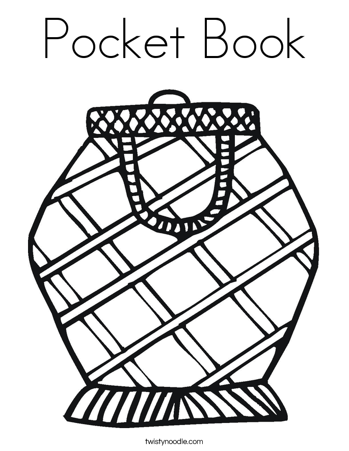 685x886 Handbag Coloring Page