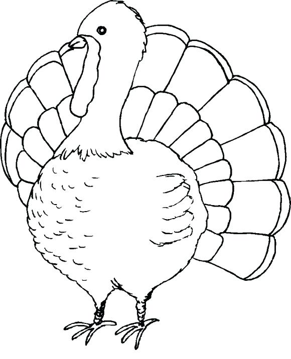 Handprint Coloring Page