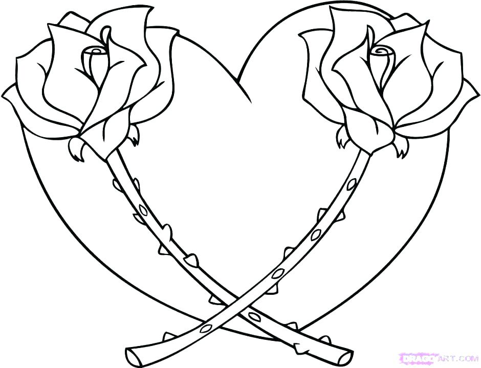 940x719 Handprint Coloring Page Hearts Coloring Pages Printable Coloring