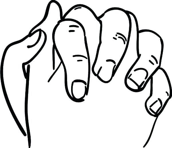 600x518 Handprint Crafts For Kids Praying Hands Template And Free Coloring