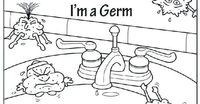 641x336 Germs Coloring Pages Hand Washing Coloring Pages For Preschoolers