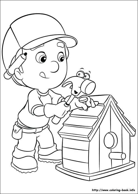 567x794 Handy Manny Tools Coloring Pages Coloring Pages Tools Coloring