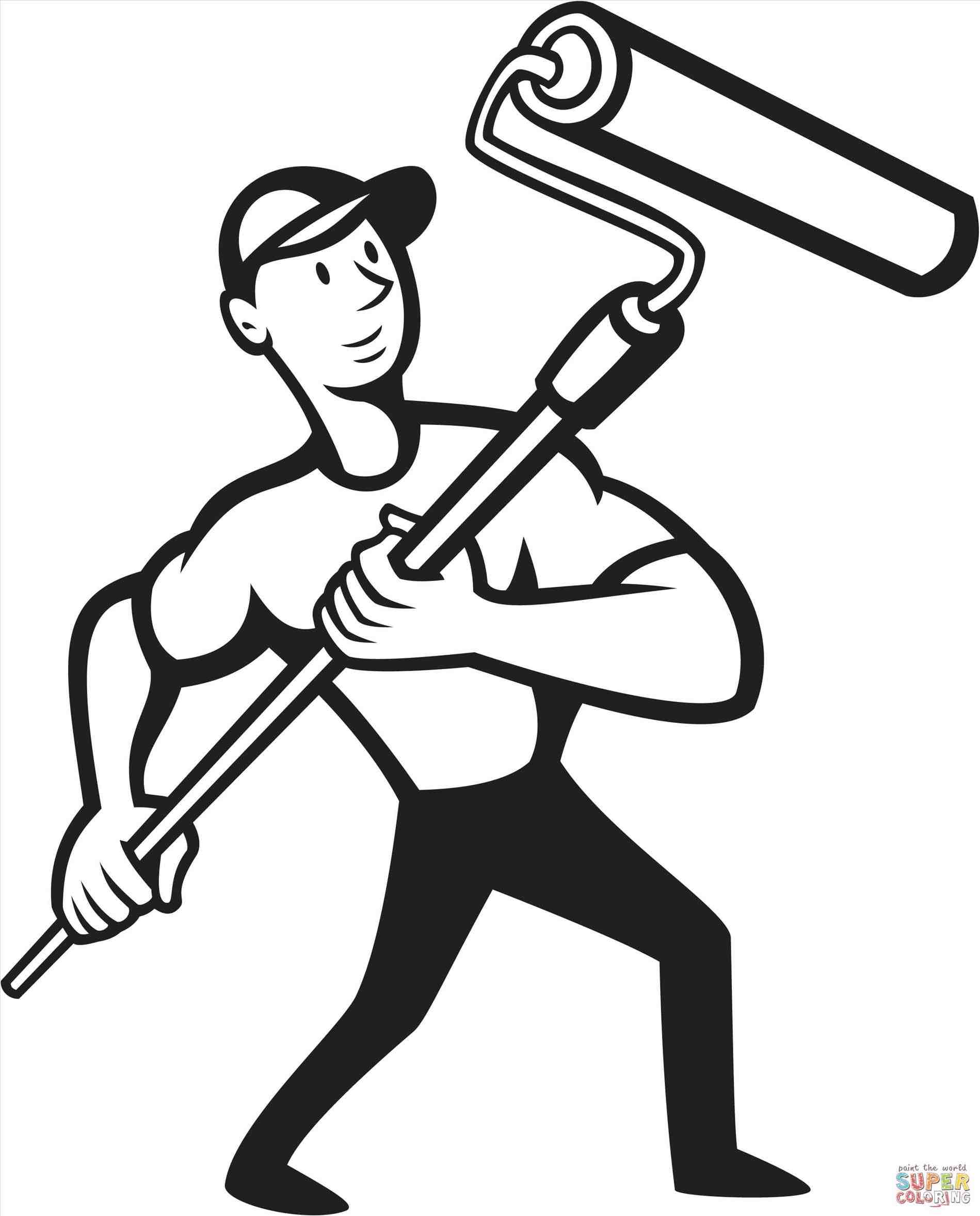 1899x2355 The Images Collection Of Box Coloring Page Construction Tools