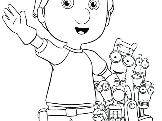 567x425 Handy Manny Coloring Pages