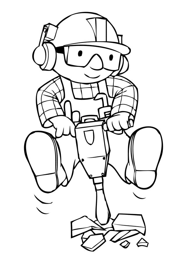 Handyman Coloring Pages