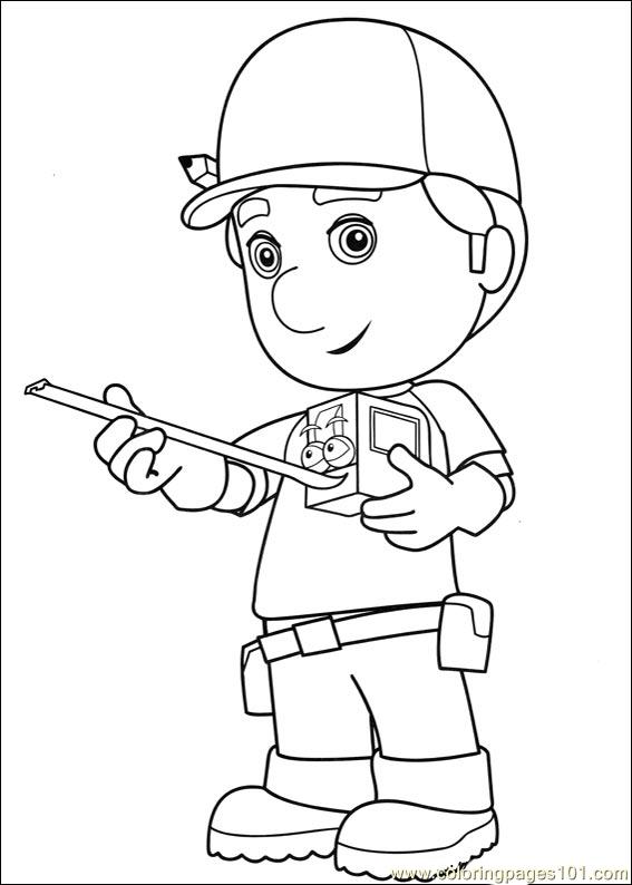 567x794 Handy Manny 14 Coloring Page