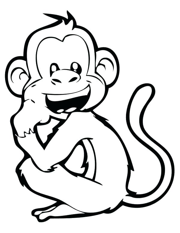 600x776 Monkeys Coloring Pages Five Little Monkeys Coloring Page Trend