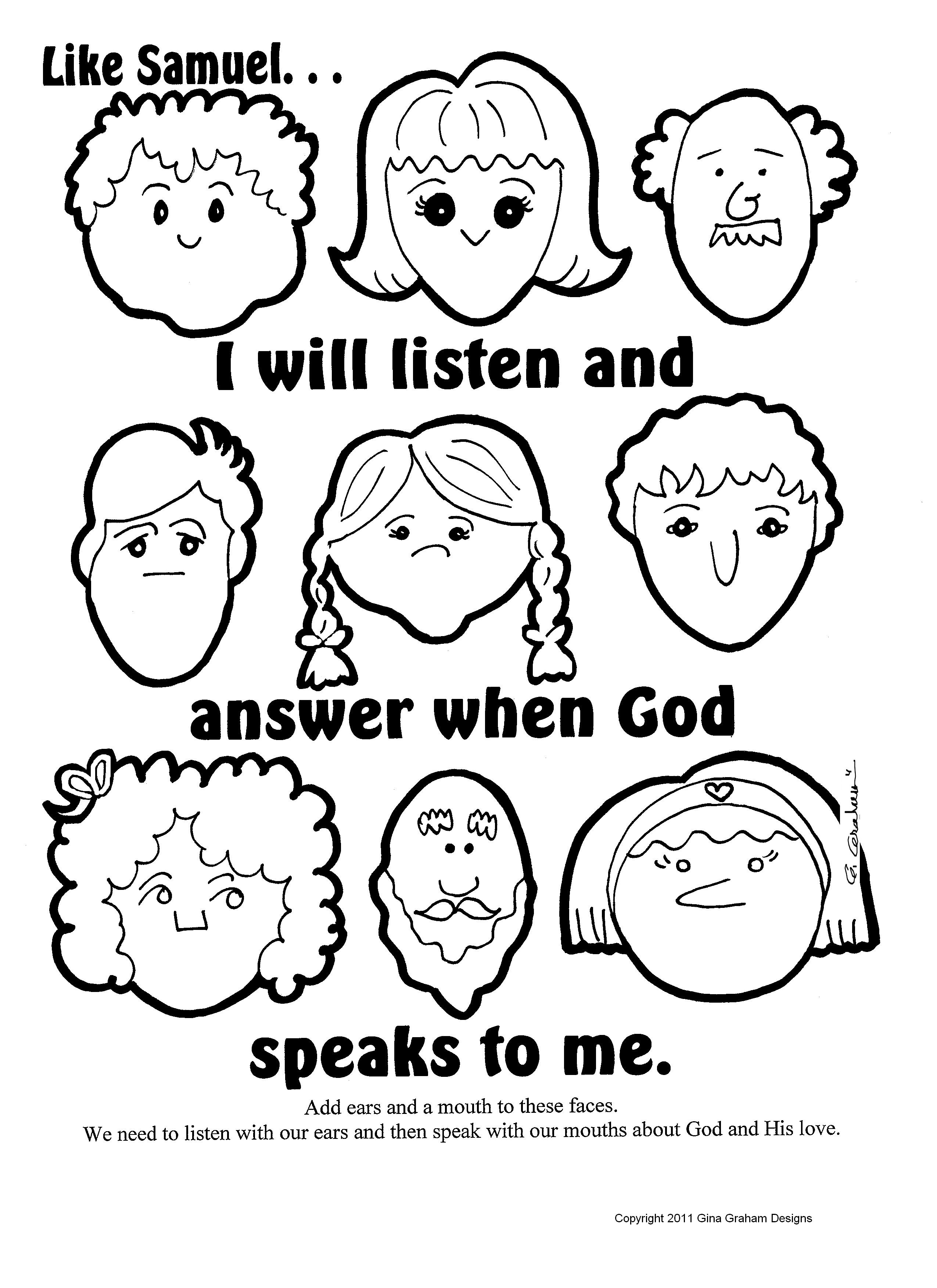 2550x3507 Hannah And Samuel Coloring Page