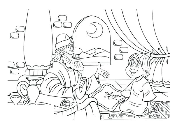 600x436 Samuel Coloring Page Coloring Pages From The Bible Coloring Pages