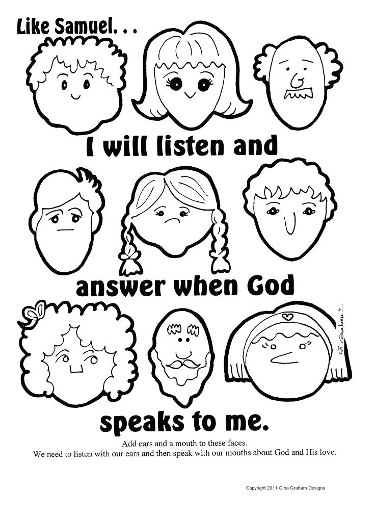 736x1012 Hannah And Samuel Coloring Page And Coloring Page Activities
