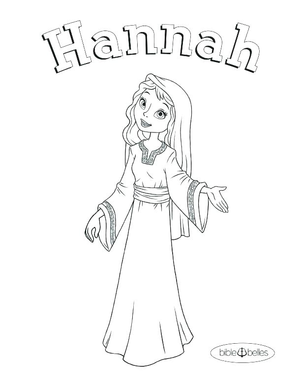 612x792 Hannah And Samuel Coloring Page And Coloring Page Coloring Pages