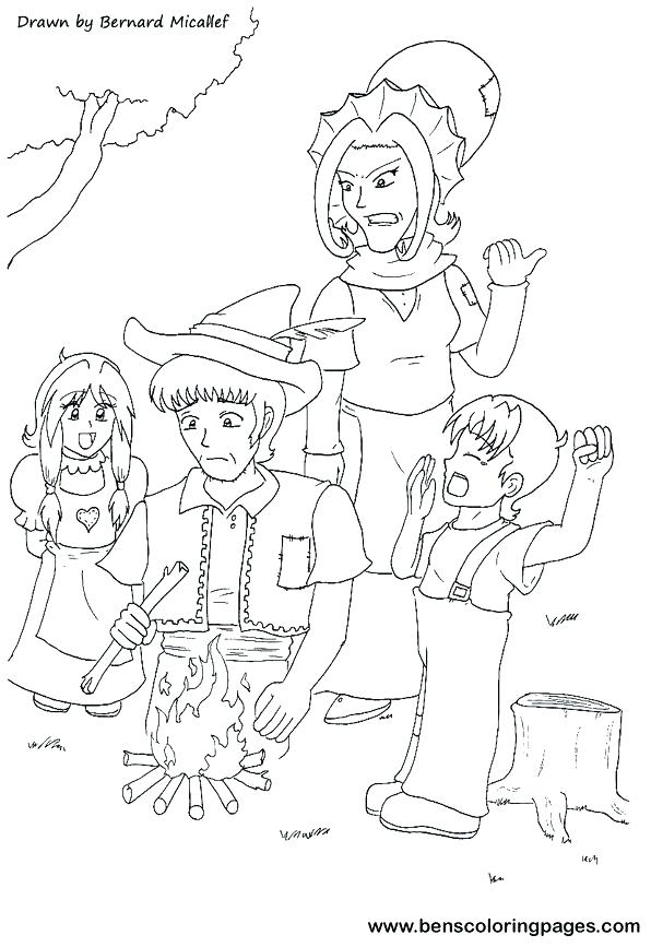 596x867 Hansel And Gretel Coloring Page Fairy House Coloring Pages Hansel