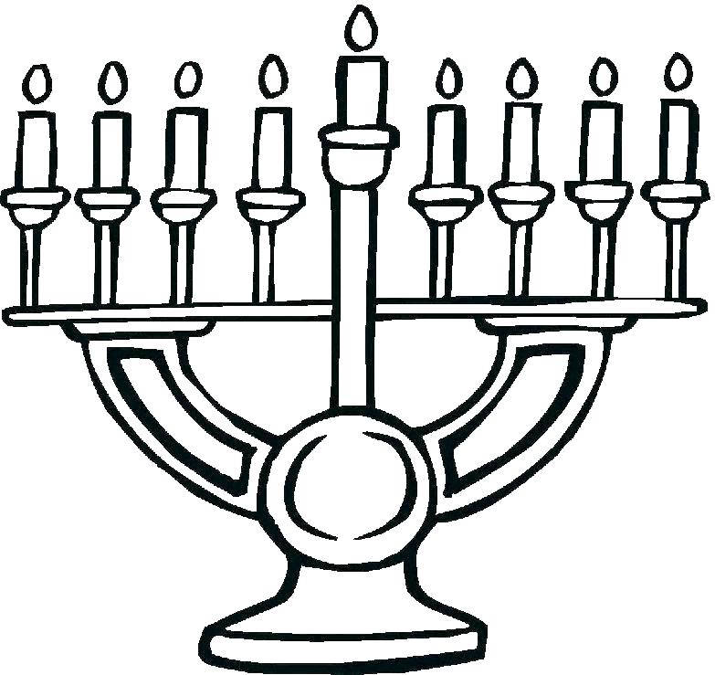 783x739 Hanukkah Coloring