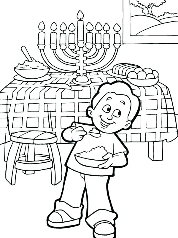 600x802 Free Printable Hanukkah Coloring Pages Coloring Pages Printable