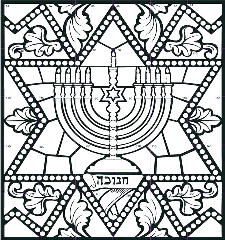 736x785 Hannukah Coloring Pages Coloring Pages Printable Hanukkah Coloring