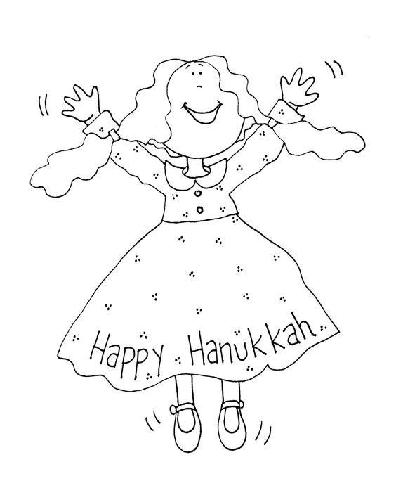 564x694 Free Printable Hanukkah Coloring Pages For Kids