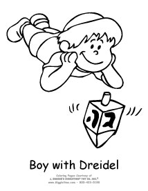 214x277 Hanukkah Coloring Pages