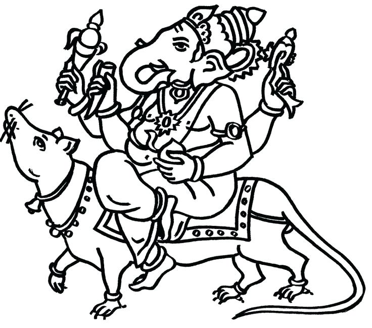 736x649 Hanuman Coloring Pages Gods Coloring Pages Chota Bheem And Hanuman