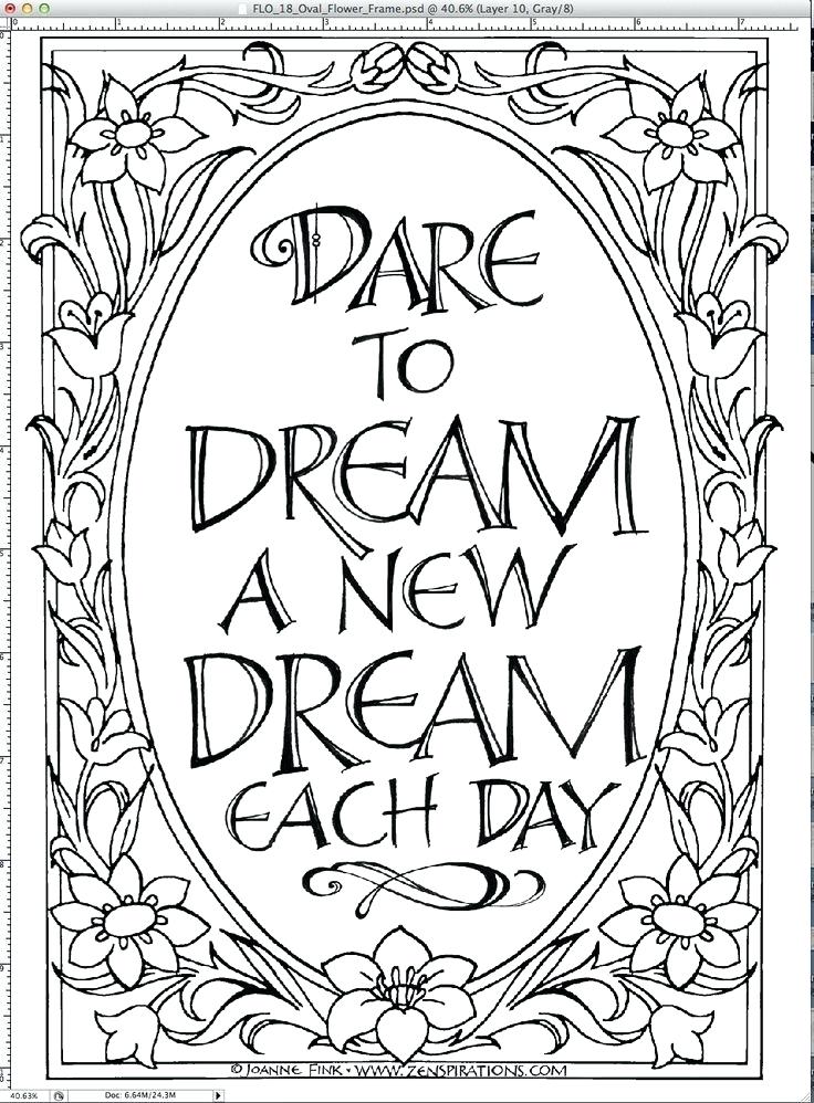 736x998 Flower Coloring Pages Printable Coloring Sheets For Adults Quotes