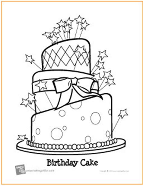 474x614 Happy 4th Birthday Cake Coloring Page For Kids, Holiday, Tasty